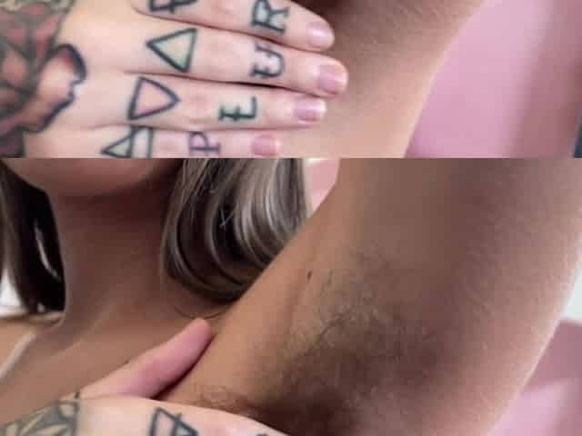 Up Close Hairy Armpits Ass and Pussy