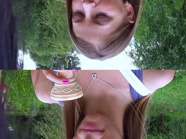 Lesbian teens fingering and oral pussy lick
