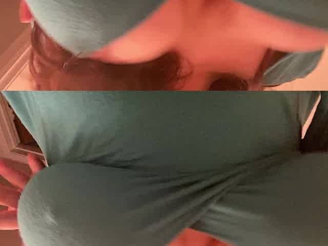 BBW Slow Bouncing Tits Reveal