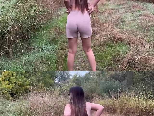 Oriental mother I'd like to fuck Enticed a Passerby and Drilled him in the Forest