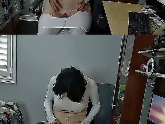 Gal's Miki Pt3! Removing your manga girlfriend's kigurumi mask, leaving her rubber face undressed!