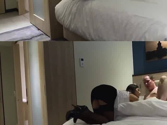 Coco Kiss In Cleaning Lady Comes To The Hotel Room And Cleans The Guests Cock