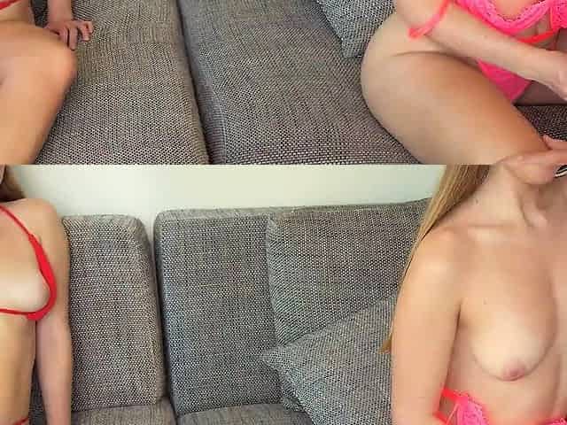 Wife cuckold let husband fuck bestie, hot missionary fuck
