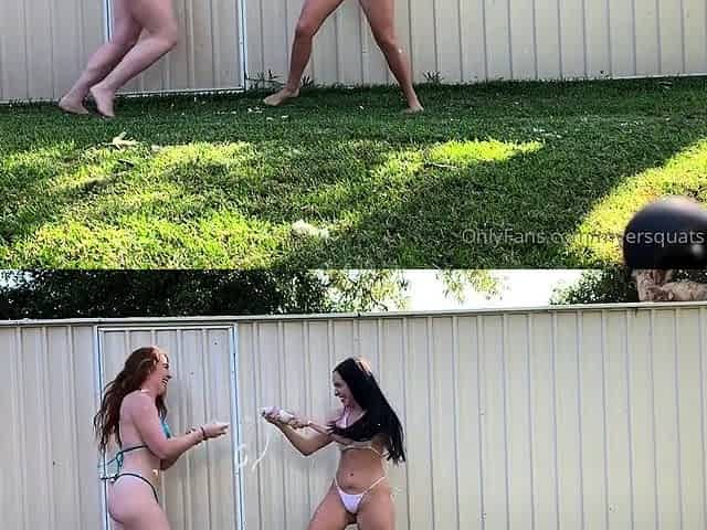 Redhead babe in a free lesbian 69 video