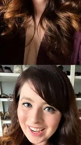 Pregnant Redhead Webcam Masturbation
