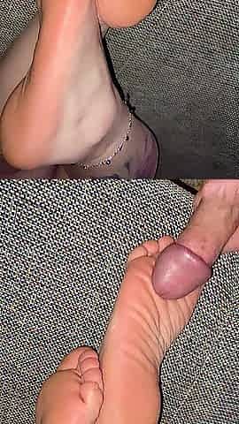 Footfetish wonderful soles