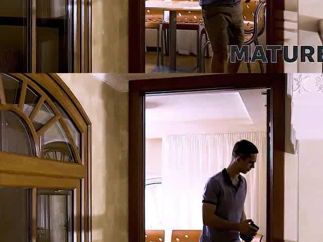 MATURE4K. Older shows in nature's garb body to stepson who sneaks into