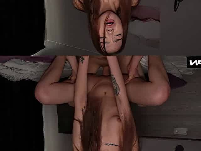 Cute Oriental Likes Playful Coarse Sex