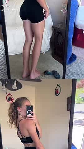 Athletic Dirty Blonde Natural Petite PAWG