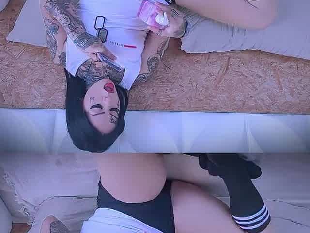Bizarre POV Anal drilling to Smutty Tugjob and Deepthroat Ejaculation