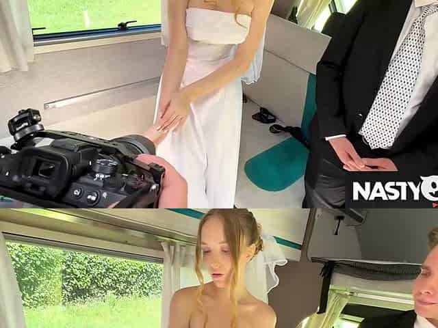 NastyClub - Wedded Wife Polly Youngs Shamelessly Cheats on her Hubby in BangVan