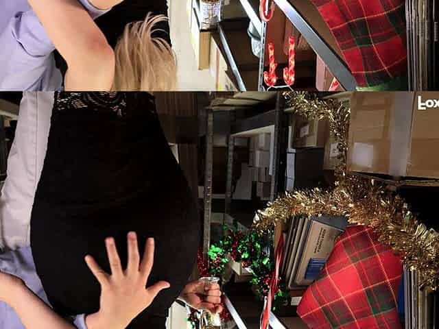 Hotwife Cheating at the Christmas Party