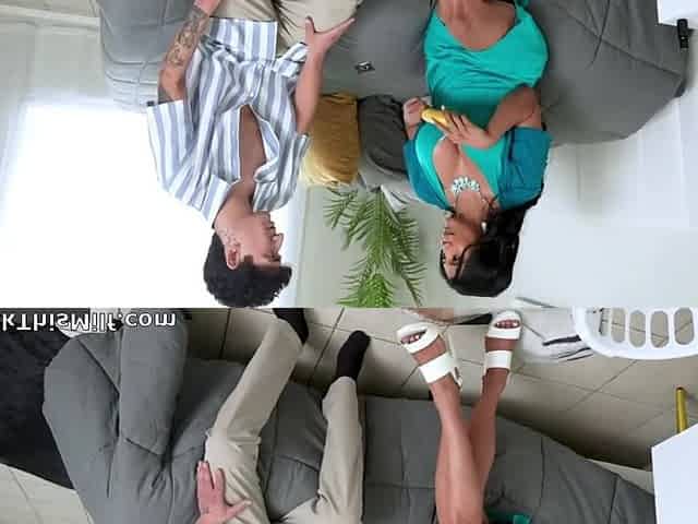 Diabella Eclair - The Condoms Are Too Small You Can Cum Inside Your Stepmom's Pussy