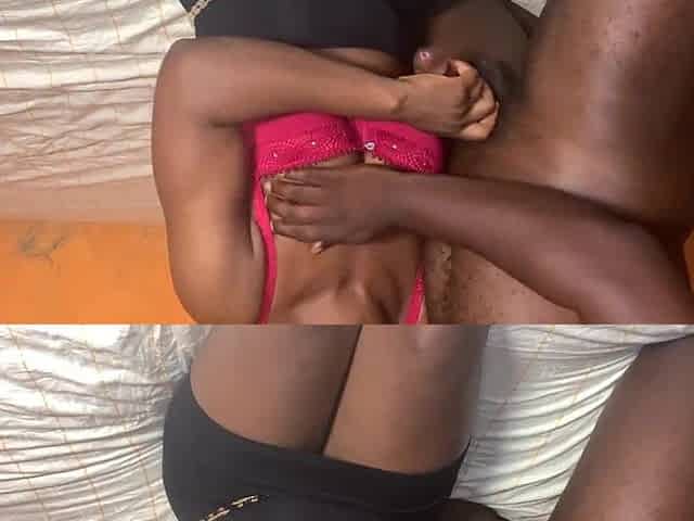 Black Pair Coarse Riding in Daybed