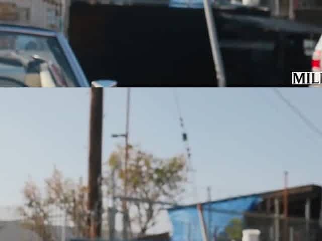 Milf Justine Fucks Young Stud In His Classic Car