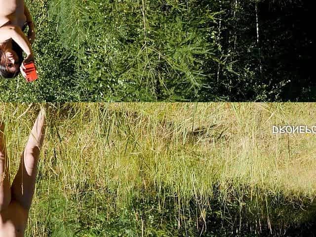 Czech teen Charlie - Selfie porn in the nature