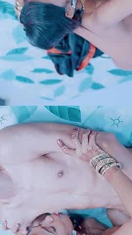 Jija Ji Seduce Her Sexy Sali on the Bed and Ask Her to Give Him Blowjob
