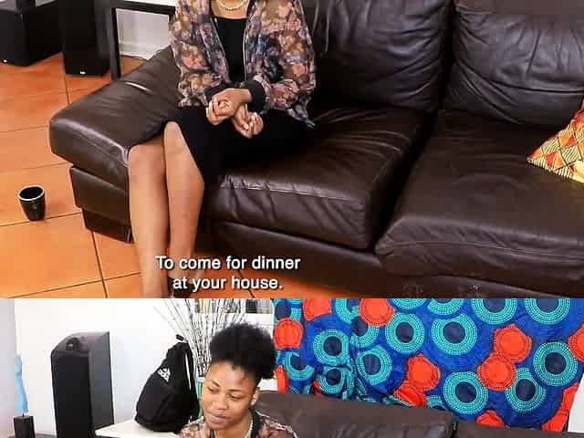 Black teen seduced by the sleazy producer during the casting