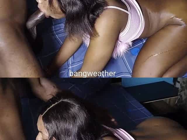 Ebony stunner rough sex video