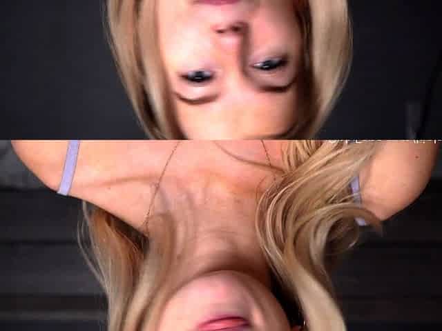 Horny Blonde In Solo Masturbation