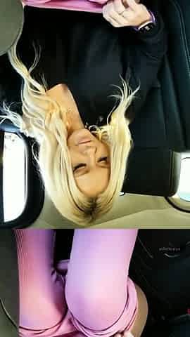 Amateur Blonde Fingering on Camera