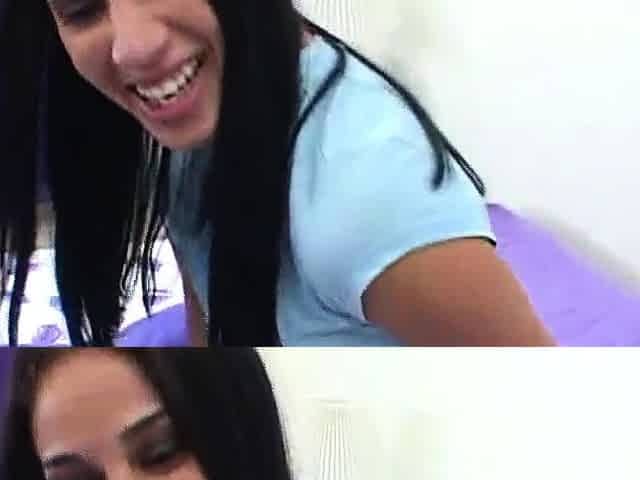 Young Yasmin rubs pussy
