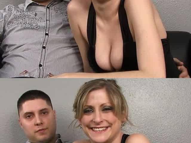 She aroused the photographer with her lingerie so he came into her mouth