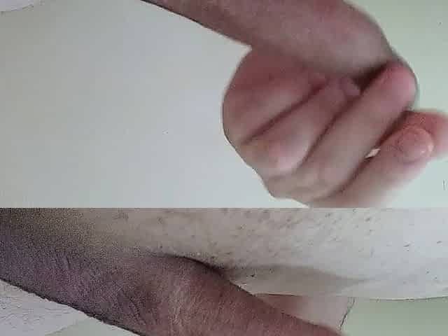 Super fast tugjob jerking for micro jock