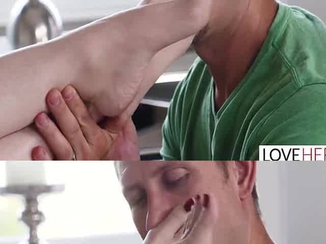 Sole Sucking And Fucking With Cute Teen 18+