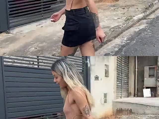 Banging the booty of the youthful beauty from the favela