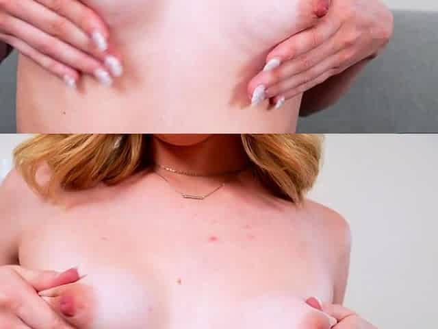 Teen Sophia Plays With Her Sweet, Pink Pussy And Moans With