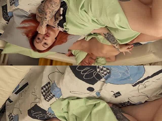 Redhead Stepmom Stuck Underneath Couch Gets Her Constricted Twat Banged Hard by Me
