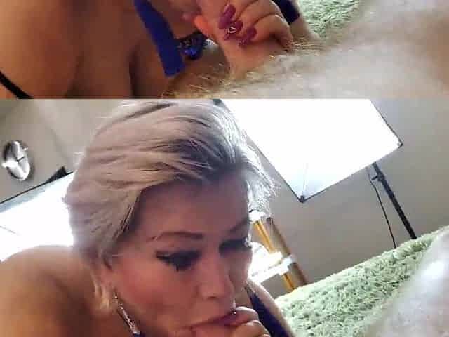 3 Shabbat blowjobs in close-up as a gift from a older Fairy Doxy from Moscow...))