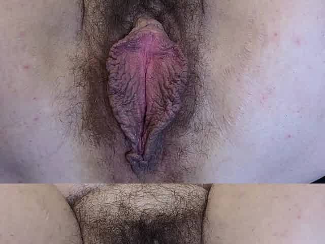 Quick Work Break: Hairy Bush Pussy Vibrator Orgasm & Anal Fingering