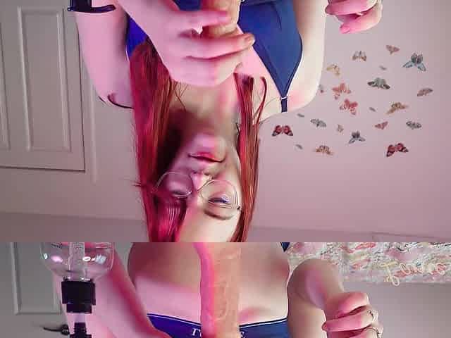 cumming sextoy tittyfuck JOI petite titties redhead titfuck (i did my most good!!)