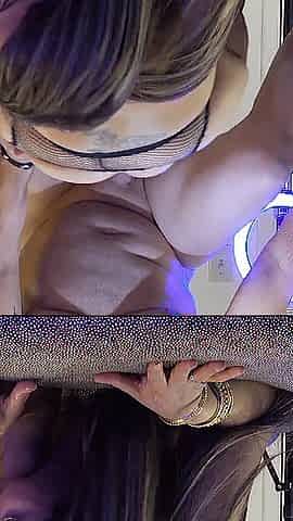 Bouncing boobs whilst booty is fucked ????????