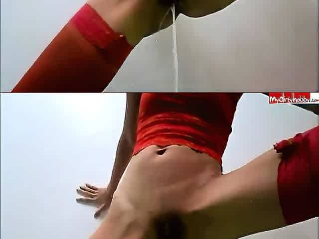 Small titted teen from EU masturbating