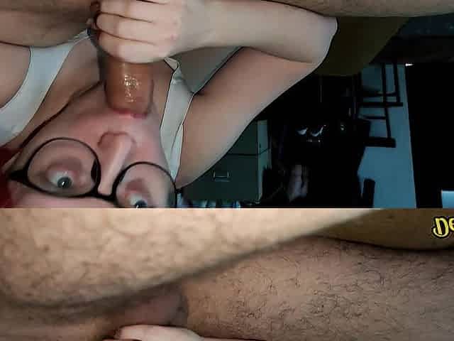 worthy anal-act of love with a cute red-haired beauty in glasses
