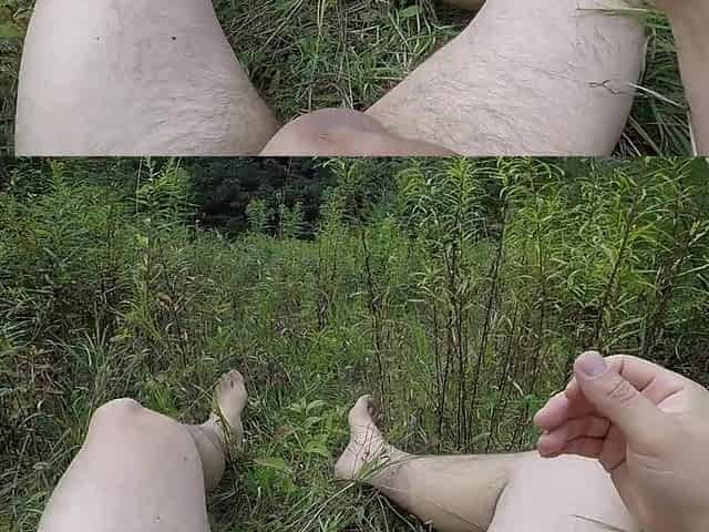 A boner out in the field, final day of September