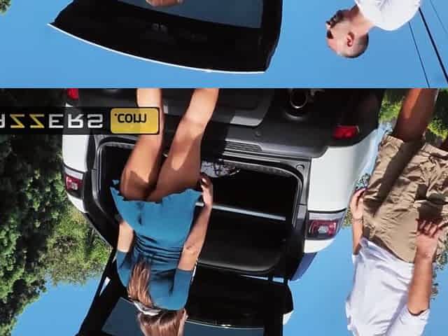 Brazzers - Large Ass Abella Danger booty screws stranger