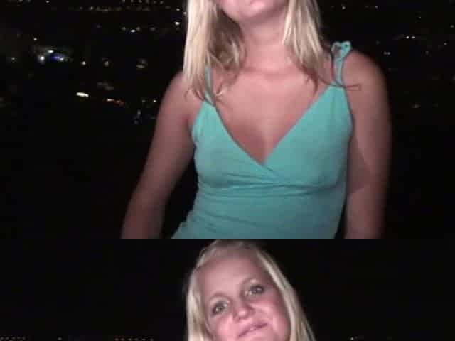 Horny blonde cougar vs long hard dicks