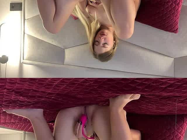 I Wet My Panties and Fuck Myself in the Pussy Until I Cum - Xkeryb