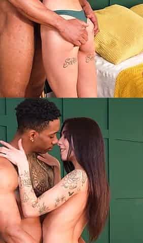 Brunette Beauty Fucks a Cock Bigger Than Her Arm. Sofia Sweet Secret on Fakings Black Fix
