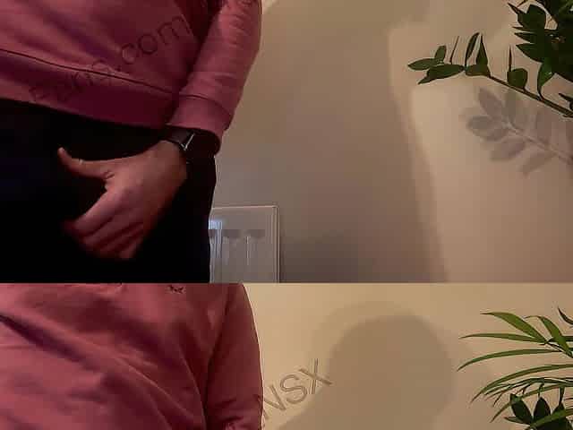 Stroking on the dining room table - hung and excited str8 stud with large shlong cums masturbating