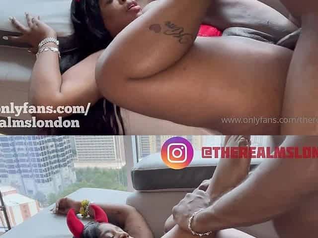 Amoral black MILF mind-boggling sex clip