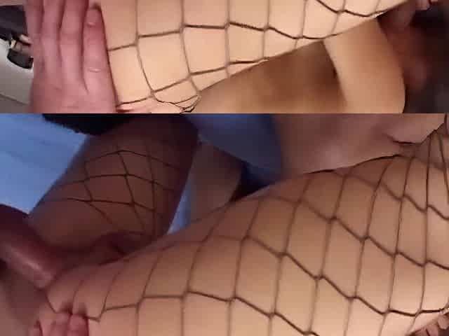 Really Tight Pussy Gets Ruin By Two Cock