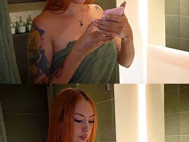 My neighbour gets screwed in the bath after I fix her shower - Danner Mendez & Andrea Castro