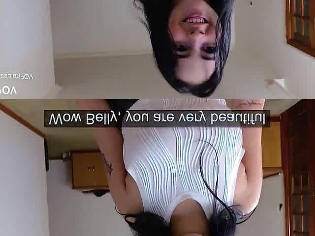 Nasty White Beauty for Salacious Aged Latin chick