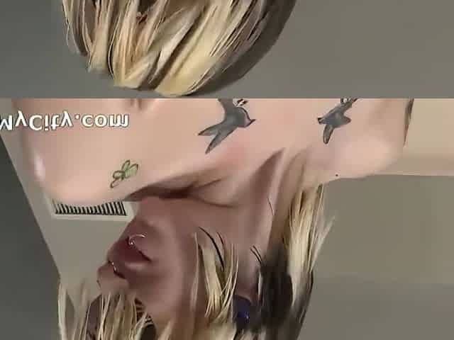 Blonde Punk Loves Big Cock