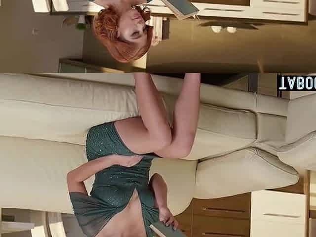 Small red latin thot masturbated and banged in the butt